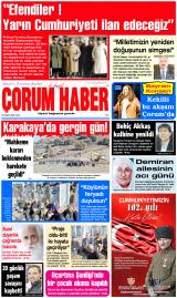 ÇORUM HABER