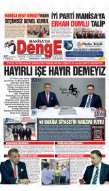 MANİSA'DA DENGE