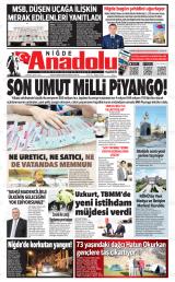 NİĞDE ANADOLU HABER