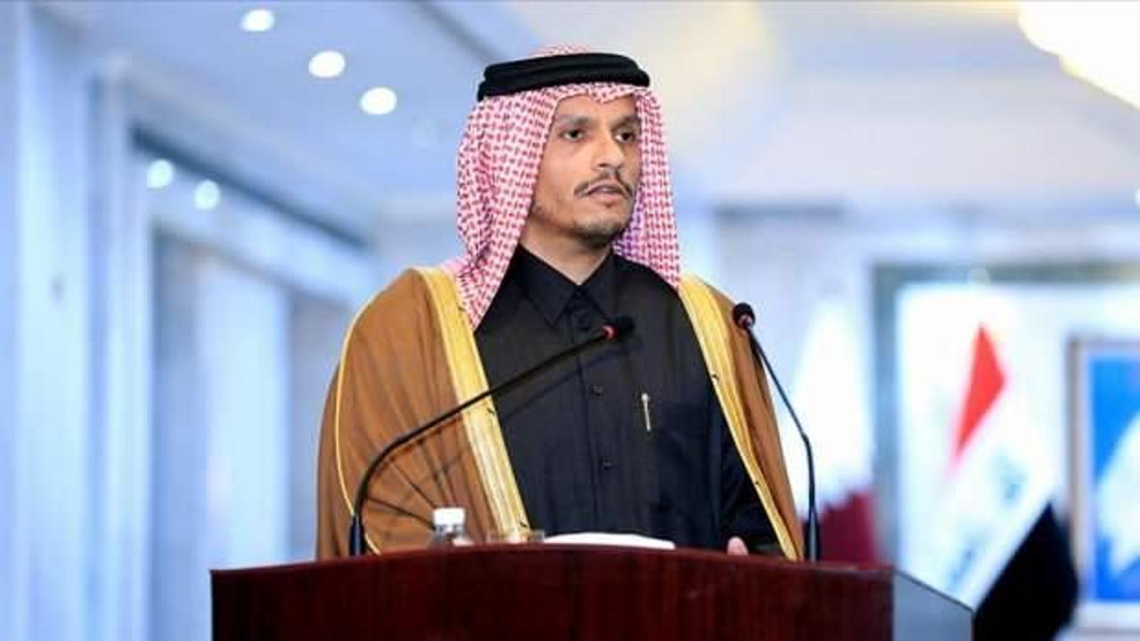 Katar Dışişleri Bakanı, Hamas yetkilileriyle “Gazze’de ateşkes müzakerelerini” görüştü