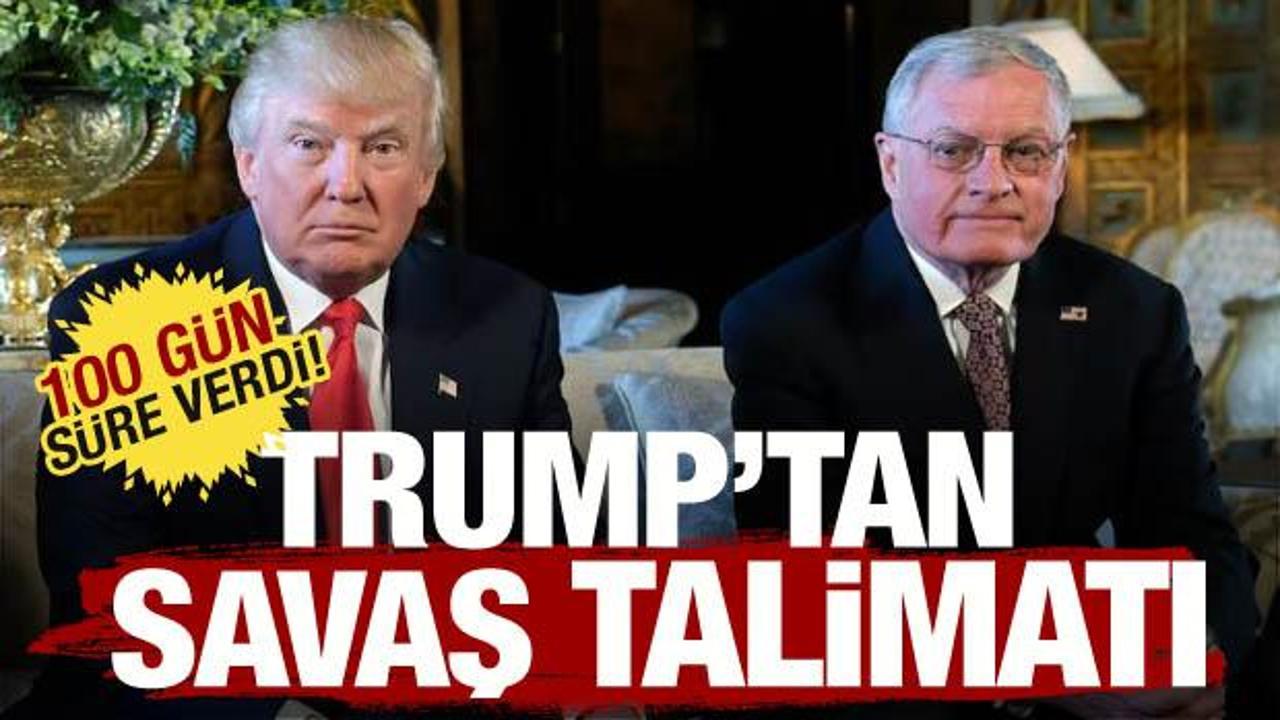 Donald Trump’tan Ukrayna için kritik emir! 100 gün süre verildi