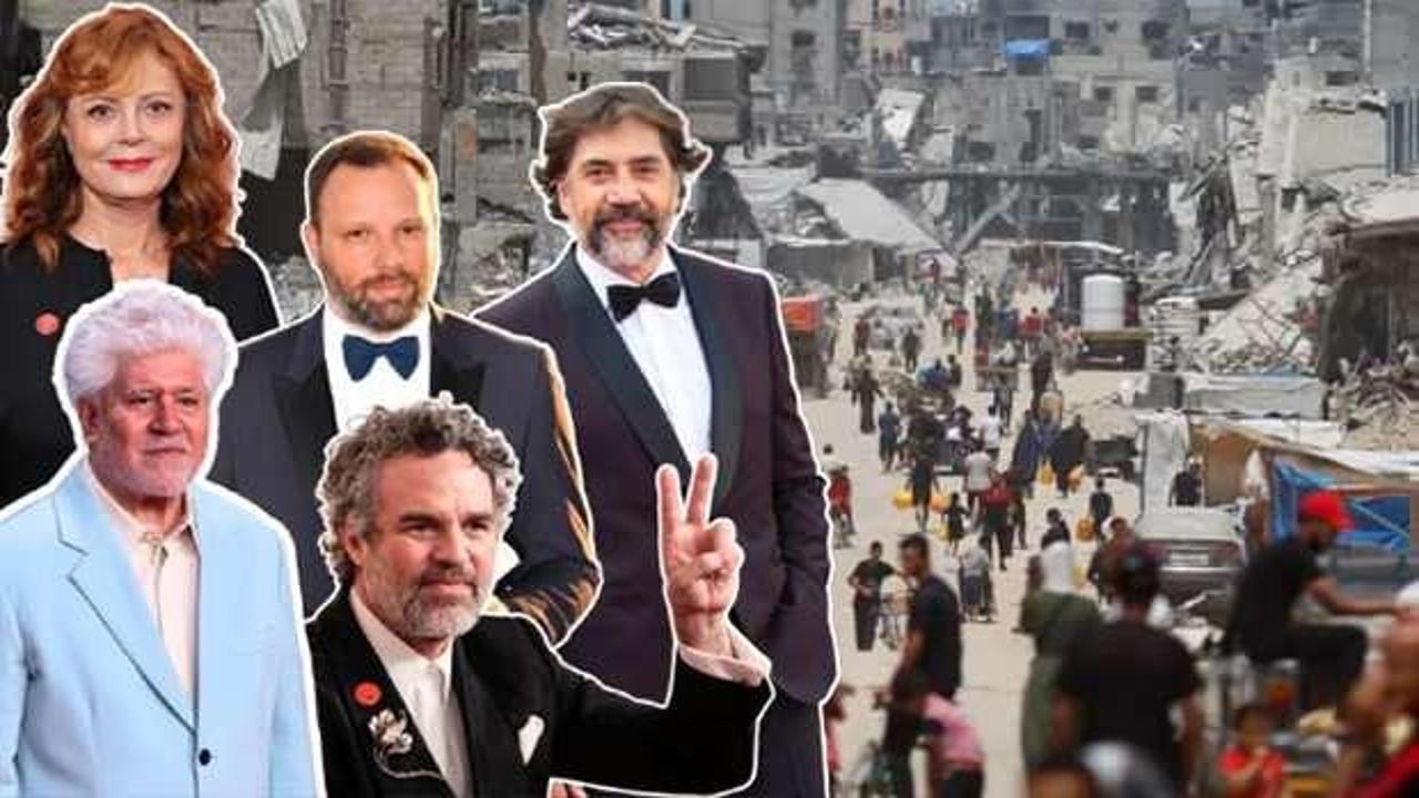 Cannes’da 380 yıldızdan Gazze isyanı