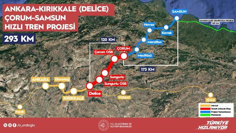 Bakan Uraloğlu: 8 milyon kişi daha hızlı tren konforuna kavuşacak