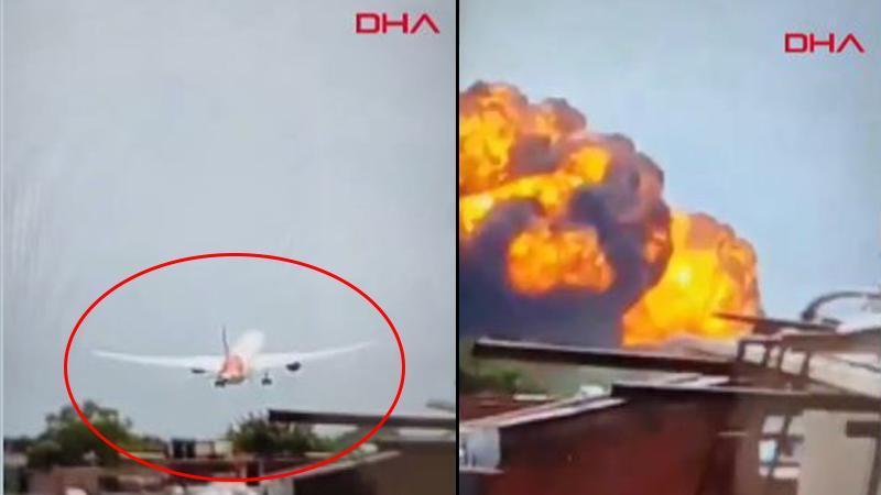 Hindistan’da yolcu uçağı düştü