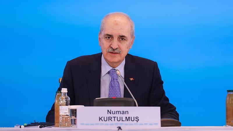 TBMM Başkanı Kurtulmuş, TÜRKPA 14’üncü Genel Kurul Toplantısı’nda konuştu