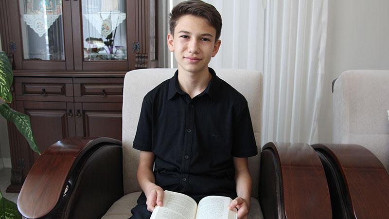 LGS’de tam puan alan Salih Emre: Günde 300 soru çözdüm