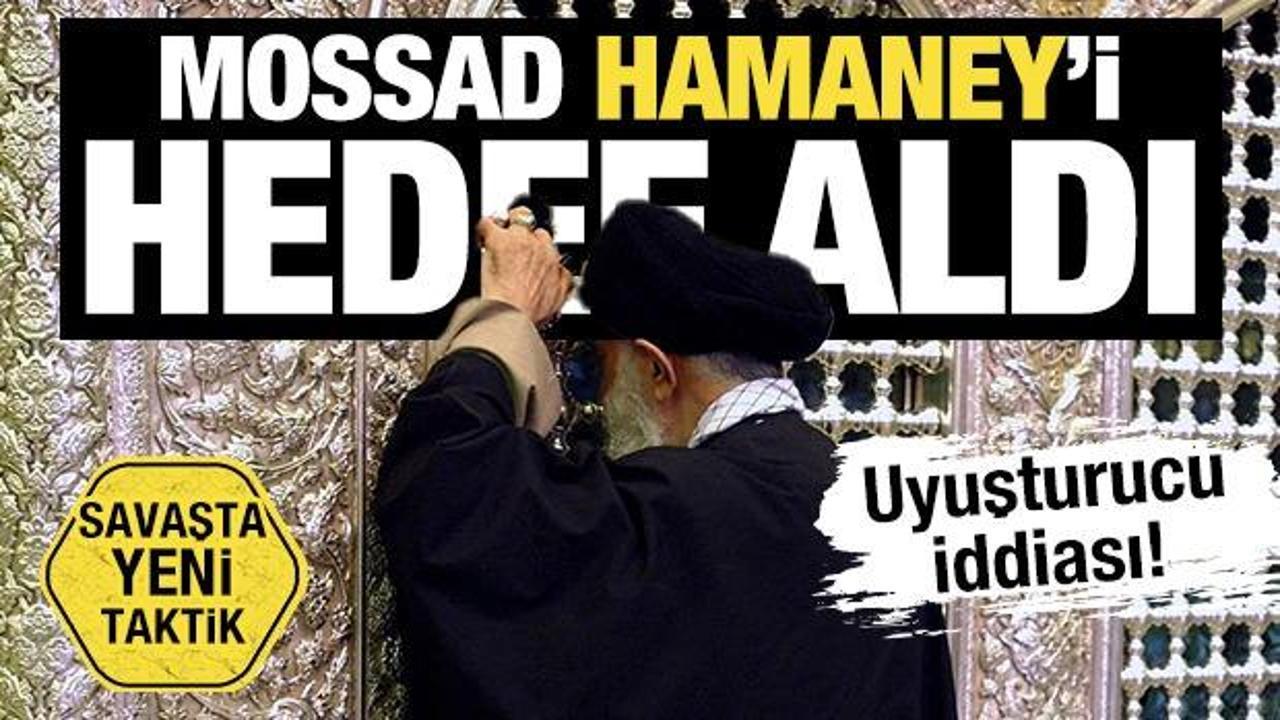 Mossad Hamaney’le alay etti… ‘Uyuşturucu’ iddiası