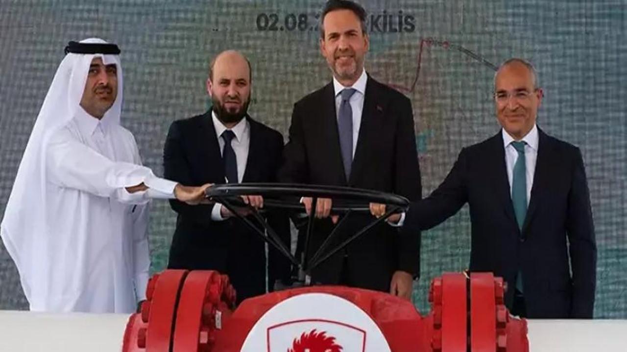 Azerbaycan gazının Türkiye üzerinden Suriye’ye ihracatı başladı