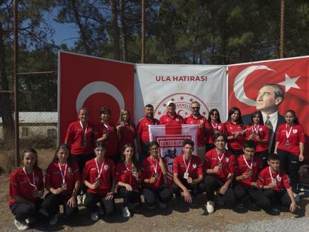 Samsunsporlu Yağmur Tosun, Türkiye rekoru kırdı