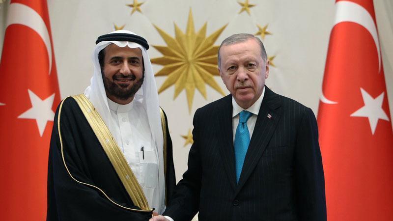 Cumhurbaşkanı Erdoğan, Suudi Arabistan Hac ve Umre Bakanı Rabia’yı kabul etti