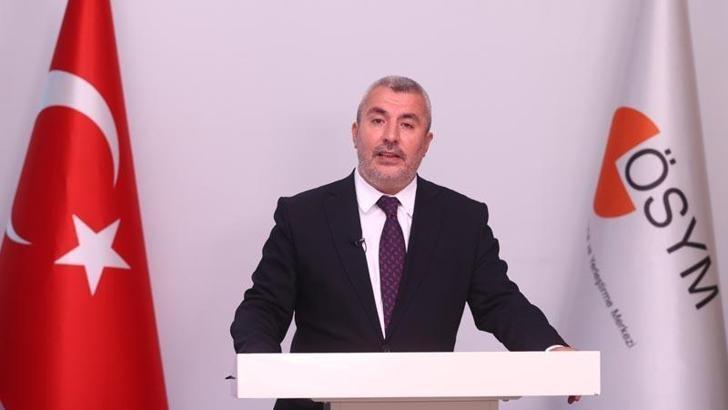 ÖSYM Başkanı Ersoy: YKS ek yerleştirme işlemleri 25-30 Eylül’de yapılacak