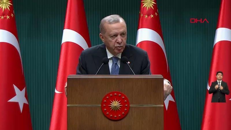 Cumhurbaşkanı Erdoğan’dan önemli açıklamalar (CANLI)