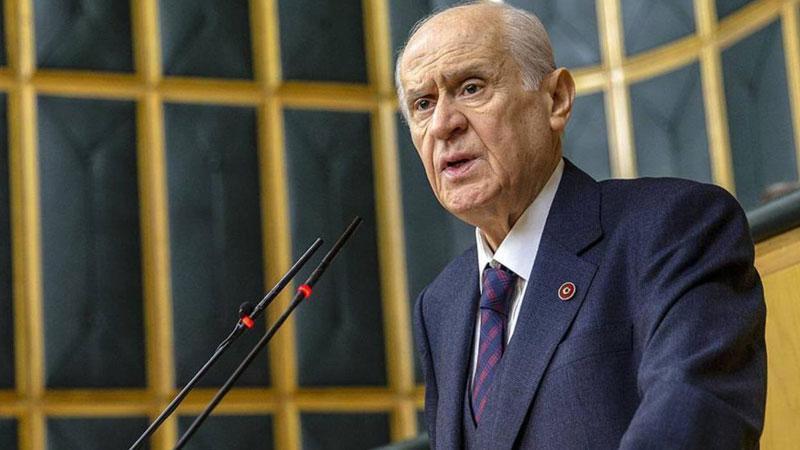 Bahçeli’den düşen uçakta şehit olan askerler için başsağlığı mesajı