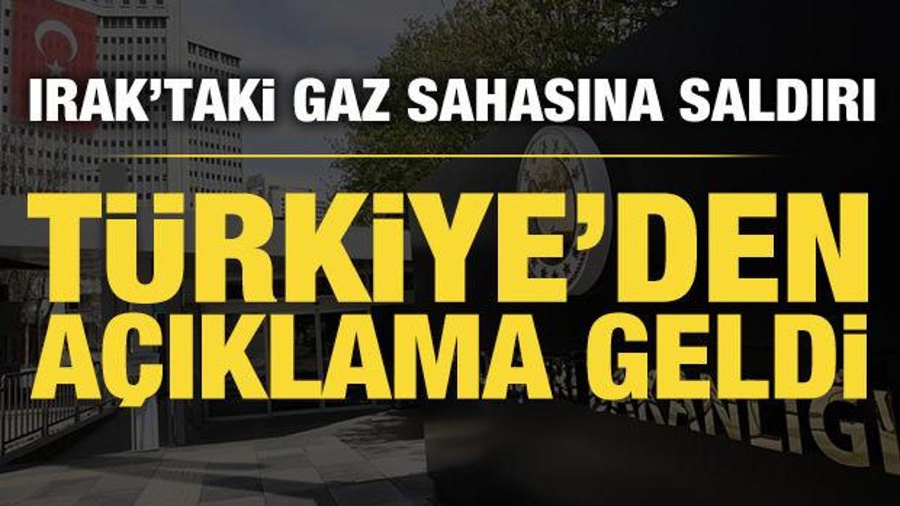 Türkiye’den Irak’taki saldırıya kınama