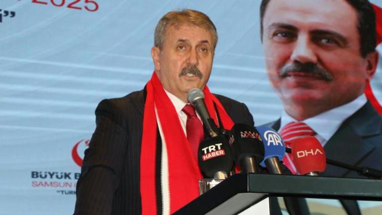 BBP Genel Başkanı Destici: Hiçbir şeyi kabul etmiyoruz