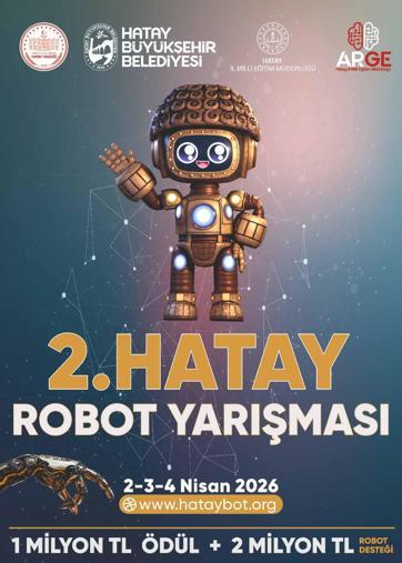 Hatay'da robot yarışması, ikinci kez düzenleniyor