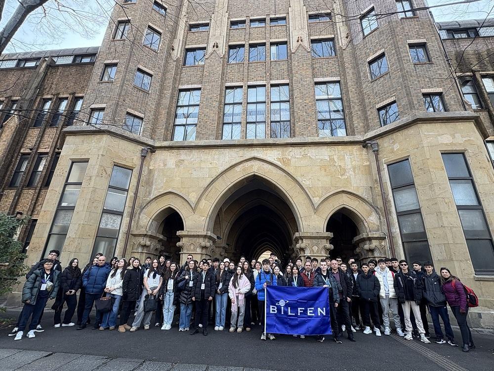 Lise öğrencileri, Japonya ve Kore’de nörobilim, yapay zeka ve teknoloji keşif gezisinde