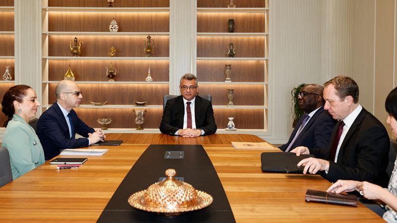 KKTC Cumhurbaşkanı Erhürman, BM Genel Sekreteri’nin Kıbrıs Özel Temsilcisi Diagne’yi kabul etti