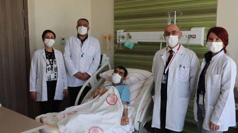 2 çocuk babası Emin, kadavradan alınan böbrekle hayata tutundu