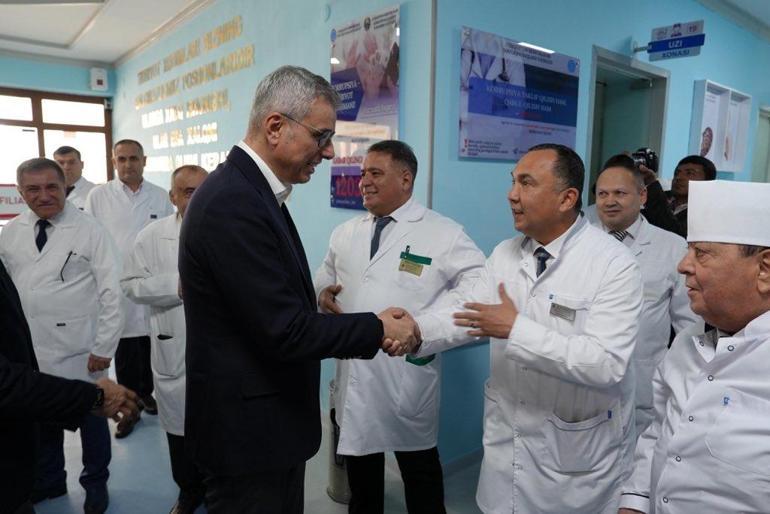 Bakan Memişoğlu, Özbekistan’da Buhara Tıp Merkezi’ni ziyaret etti