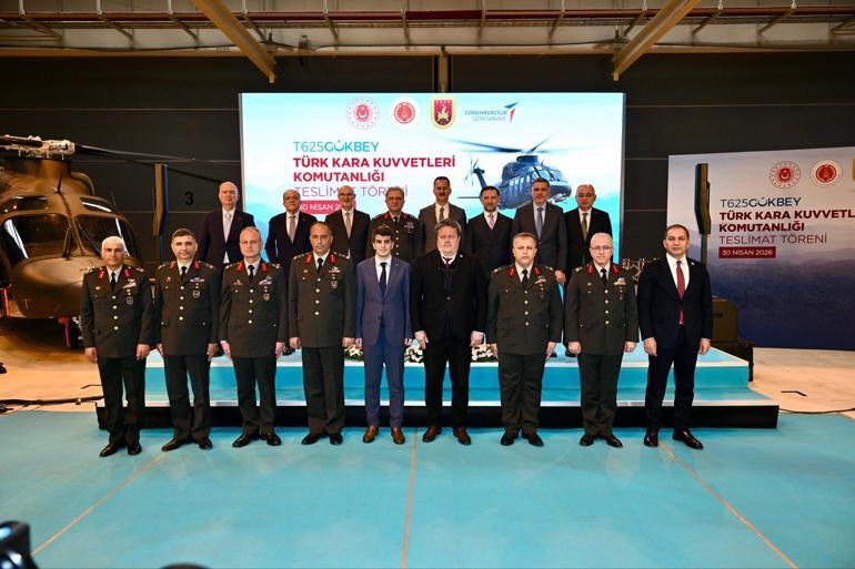 T625GÖKBEY, Kara Kuvvetleri Komutanlığı'na teslim edildi