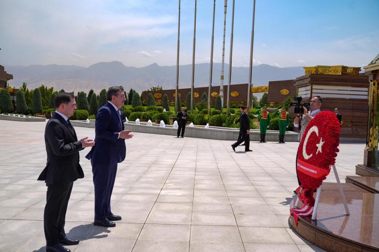 Cumhurbaşkanı Yardımcısı Yılmaz, Türkmenistan temaslarını tamamladı