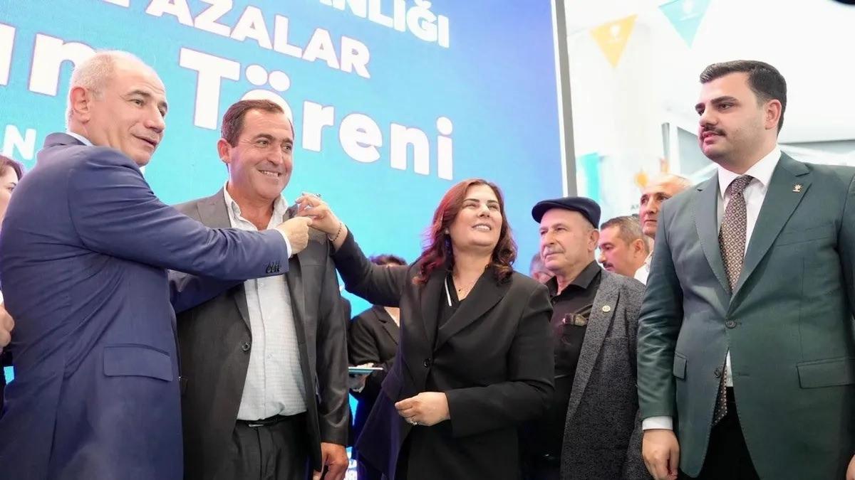 Aydın'da bin 10 muhtar ve aza AK Parti'ye katıldı