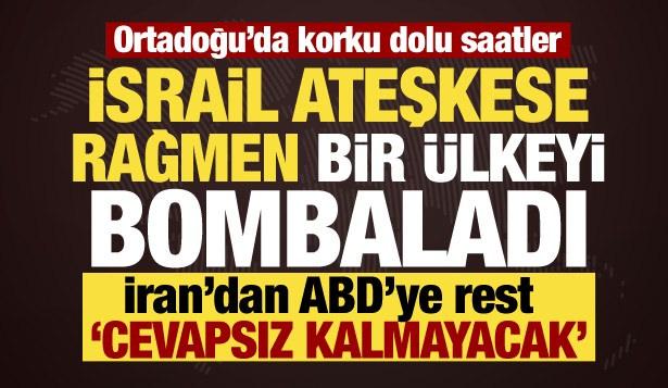Son dakika... Trump'tan İsrail'e tepki: Yapmamalıydı!