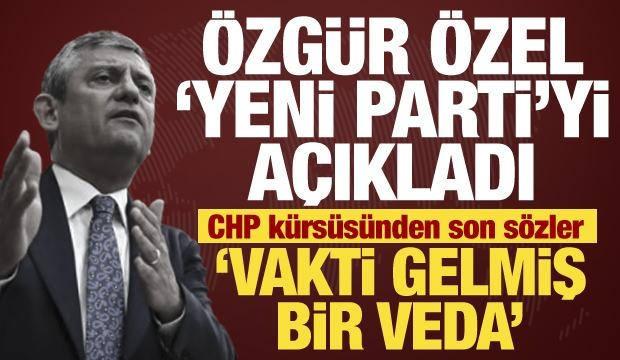Özgür Özel'in yeni parti kararının ardından Gürsel Tekin'den ilk mesaj