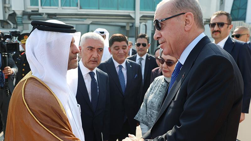 Cumhurbaşkanı Erdoğan, Katar’da