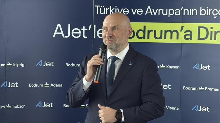 AJet, Milas-Bodrum Havalimanı'ndan Avrupa’ya direkt seferlere başladı