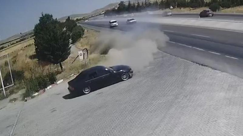 Konya’da 2 sürücünün öldüğü kazanın görüntüleri ortaya çıktı