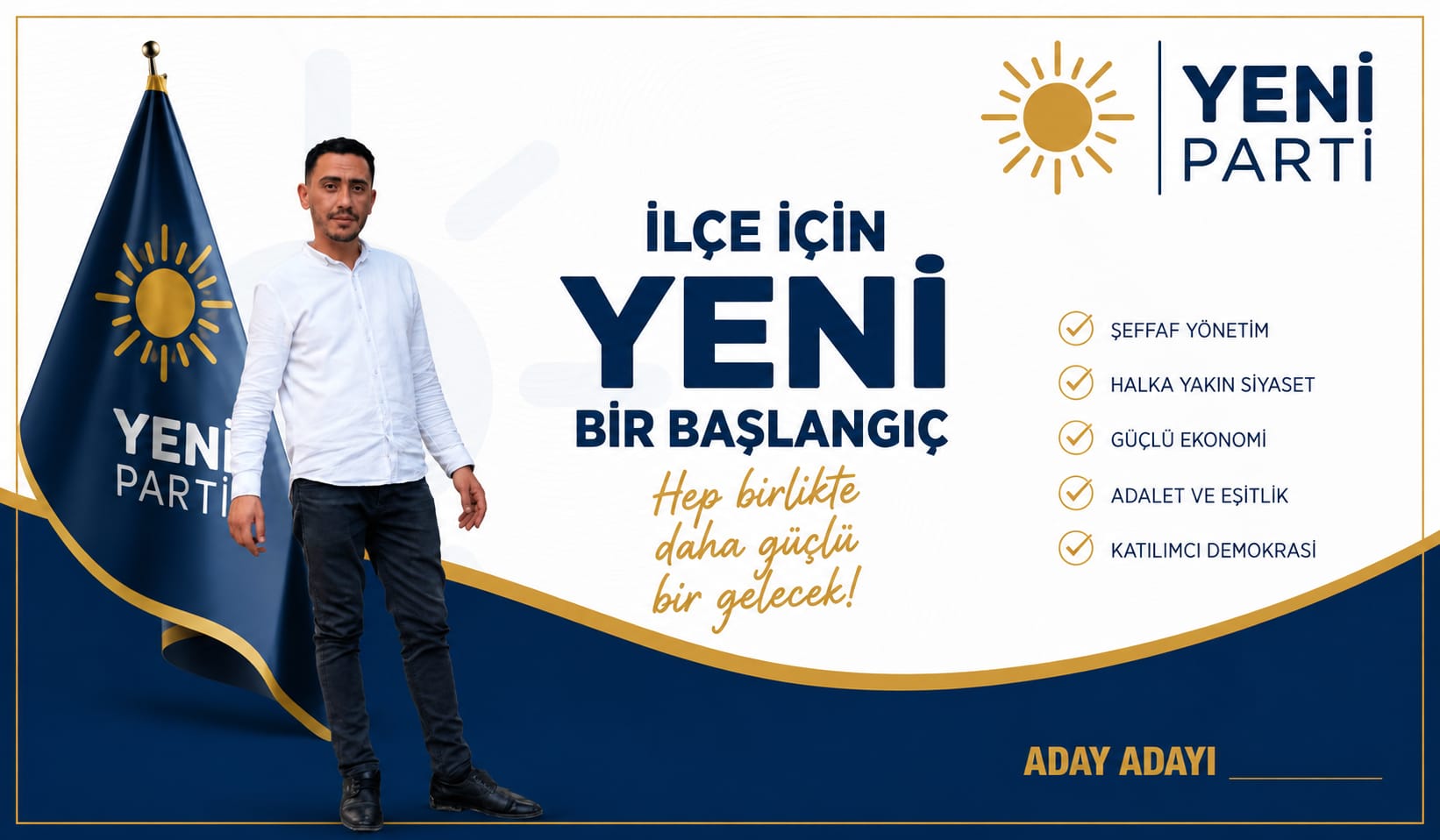 Ekrem Sarıkaya’dan Kayseri Bünyan İlçesi İçin Değişim ve Yenilenme Vurgusu