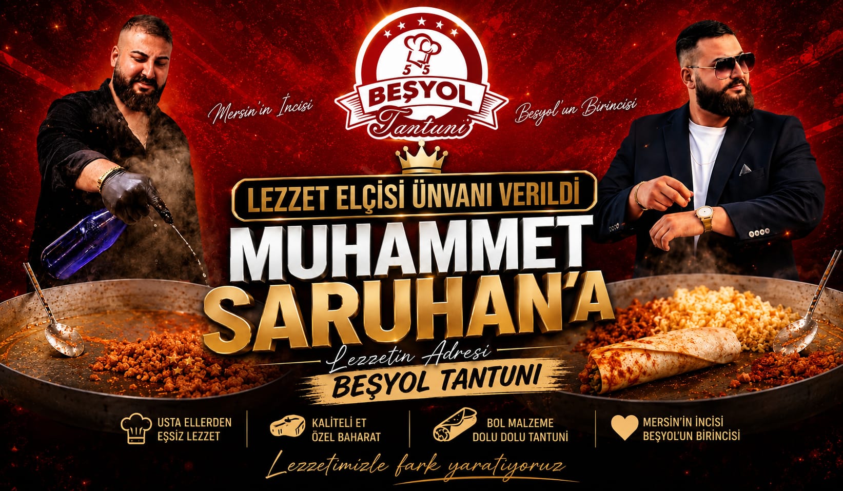 Muhammet Saruhan, Lezzet Elçiliği Ünvanıyla Dikkat Çekti