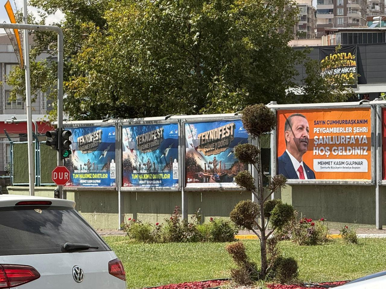 Şanlıurfa'da Teknofest heyecanı: Başkan Gülpınar caddeleri billboardlarla donattı