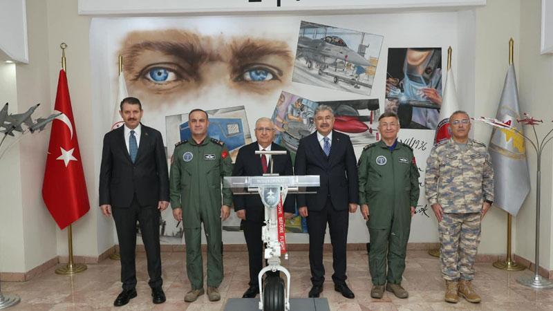 Bakan Güler’den, 1’inci Hava Bakım Fabrika Müdürlüğü’ne ziyaret