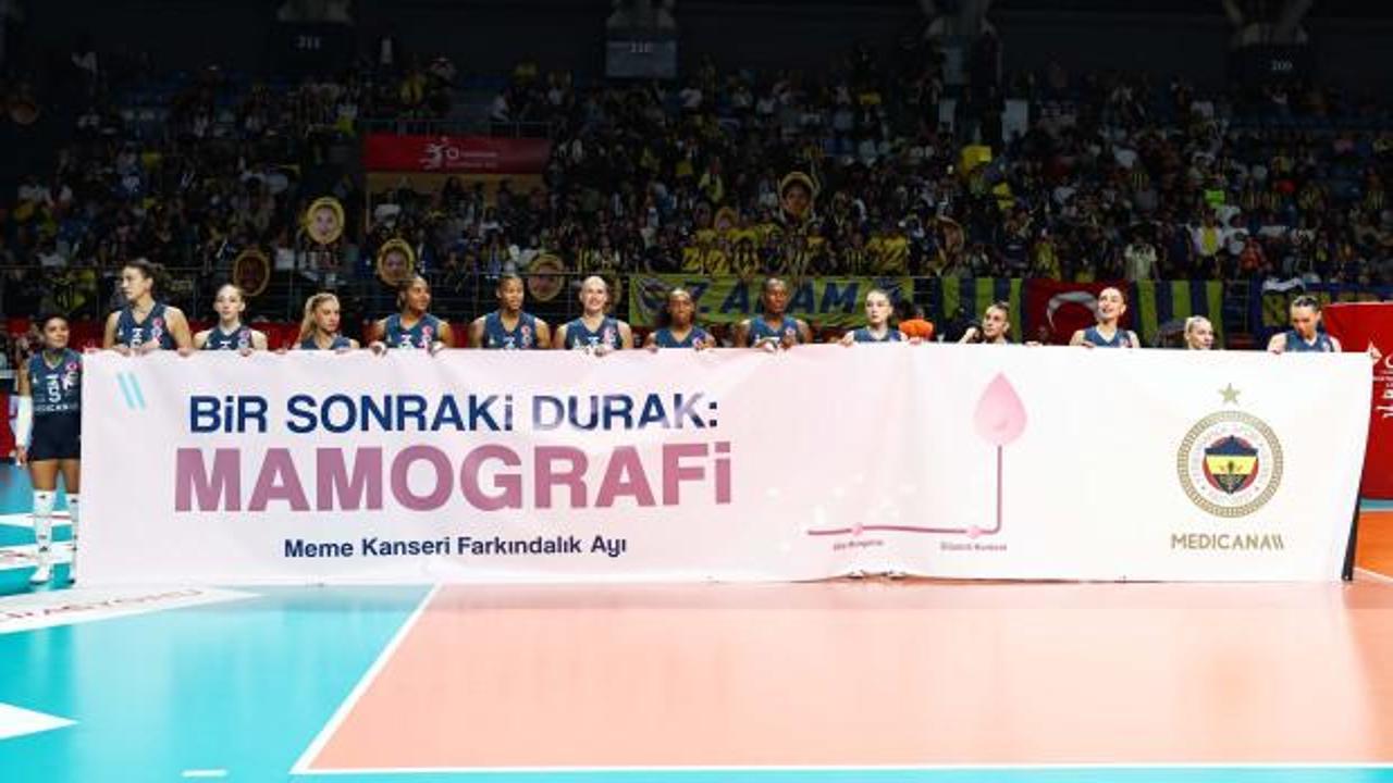 Fenerbahçe Medicana’dan meme kanserinde erken tanı için anlamlı farkındalık mesajı