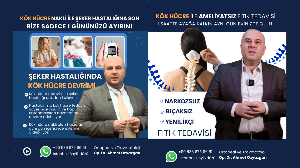 Op. Dr. Ahmet Özyazgan’ın Uzmanlık Alanları: Diz, Eklem ve Kas-İskelet Sistemi